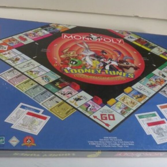 Monopoly Looney Tunes Collector's Edition by USAopoly 2003 IN WRAPPER - Picture 3 of 9
